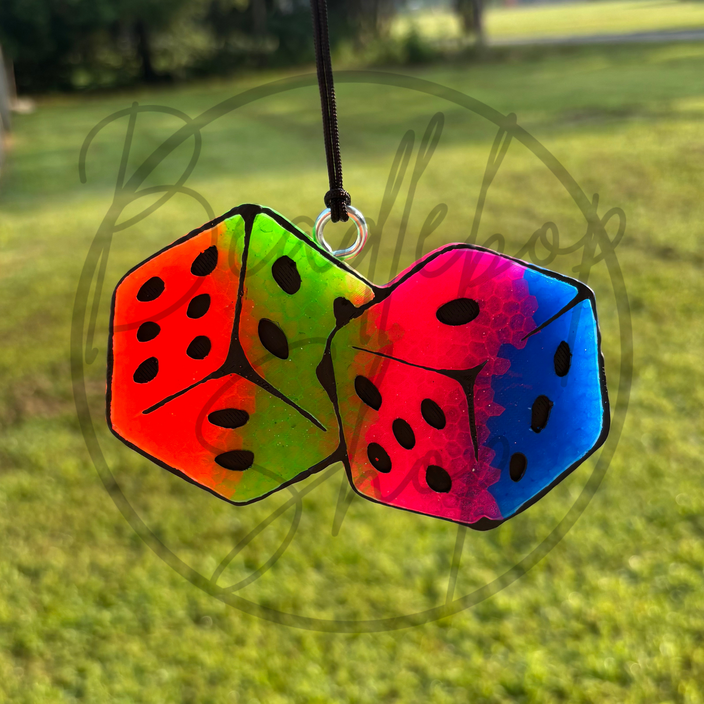 Neon Dice