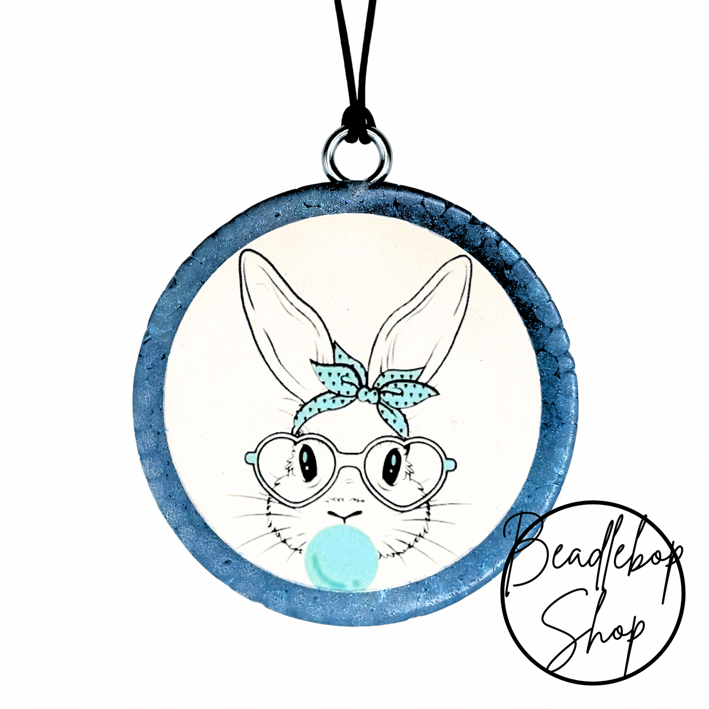 Blue Bunny Gum Freshie