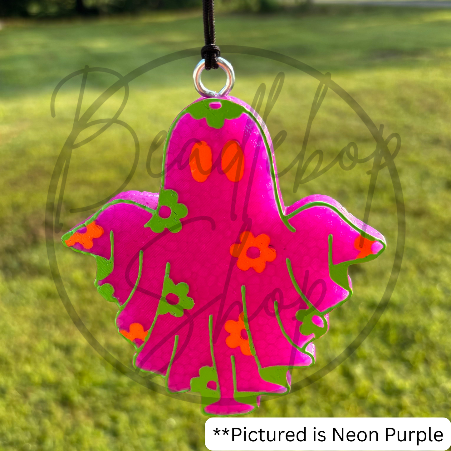 Purple Floral Ghost