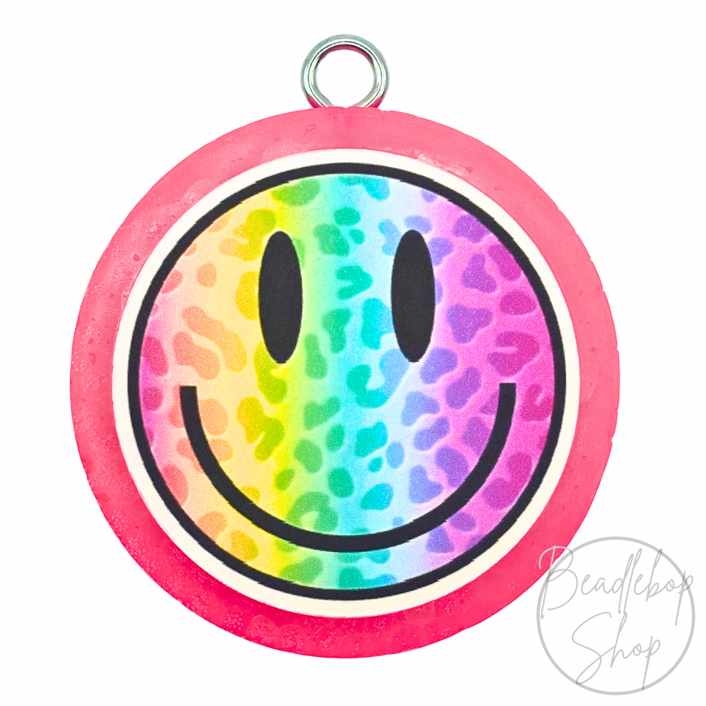 Bright Leopard Smiley Freshie