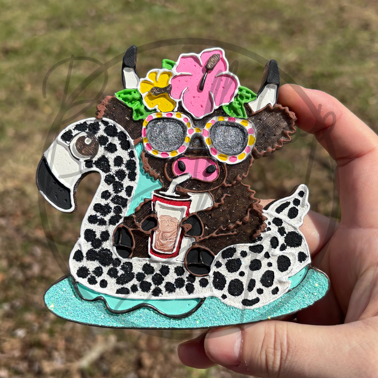 Boujee Highland on Flamingo