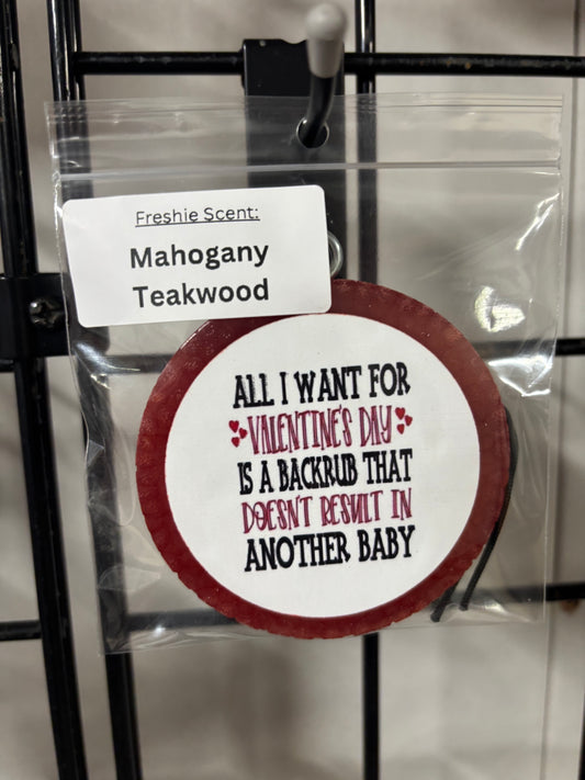 Mahogany Teakwood Freshie