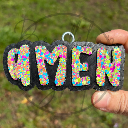 Nostalgia Neon AMEN Freshie