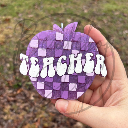 Purple Teacher Freshie