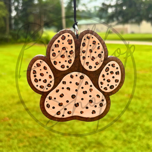 Leopard Print Paw